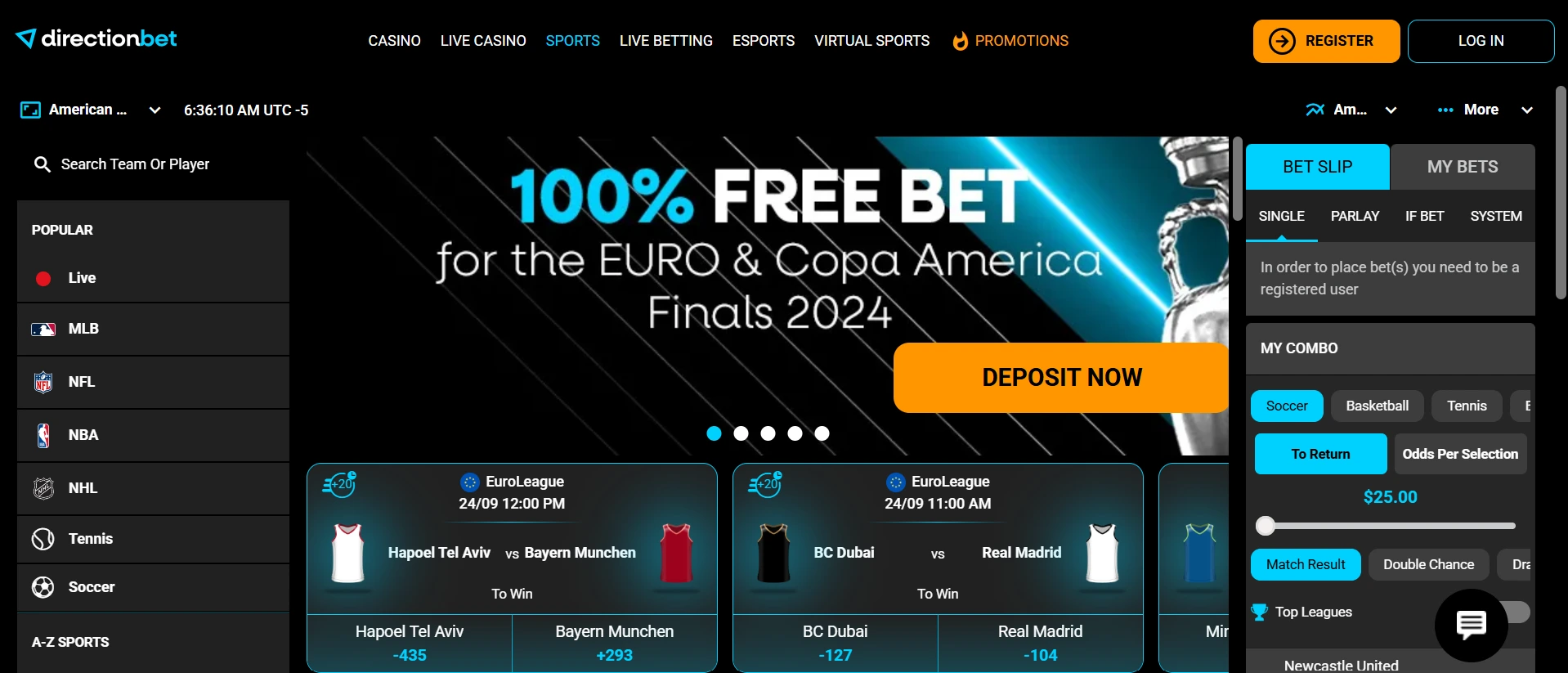 Directionbet casino fiable